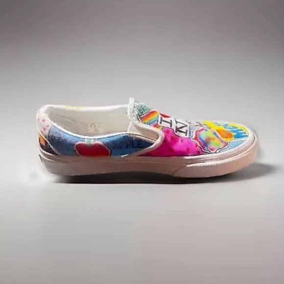 Custom NYC/Grateful Dead Graffiti Vans Size 7.5 - Picture 5 of 7